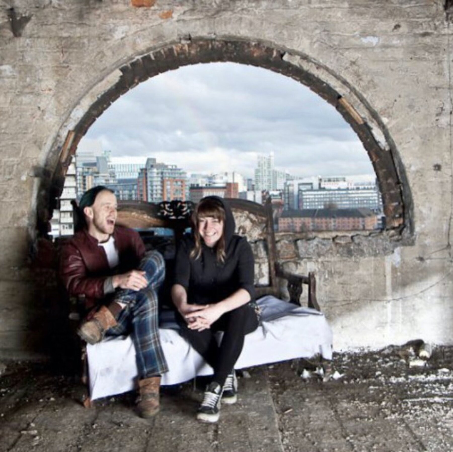Two of us, on the roof