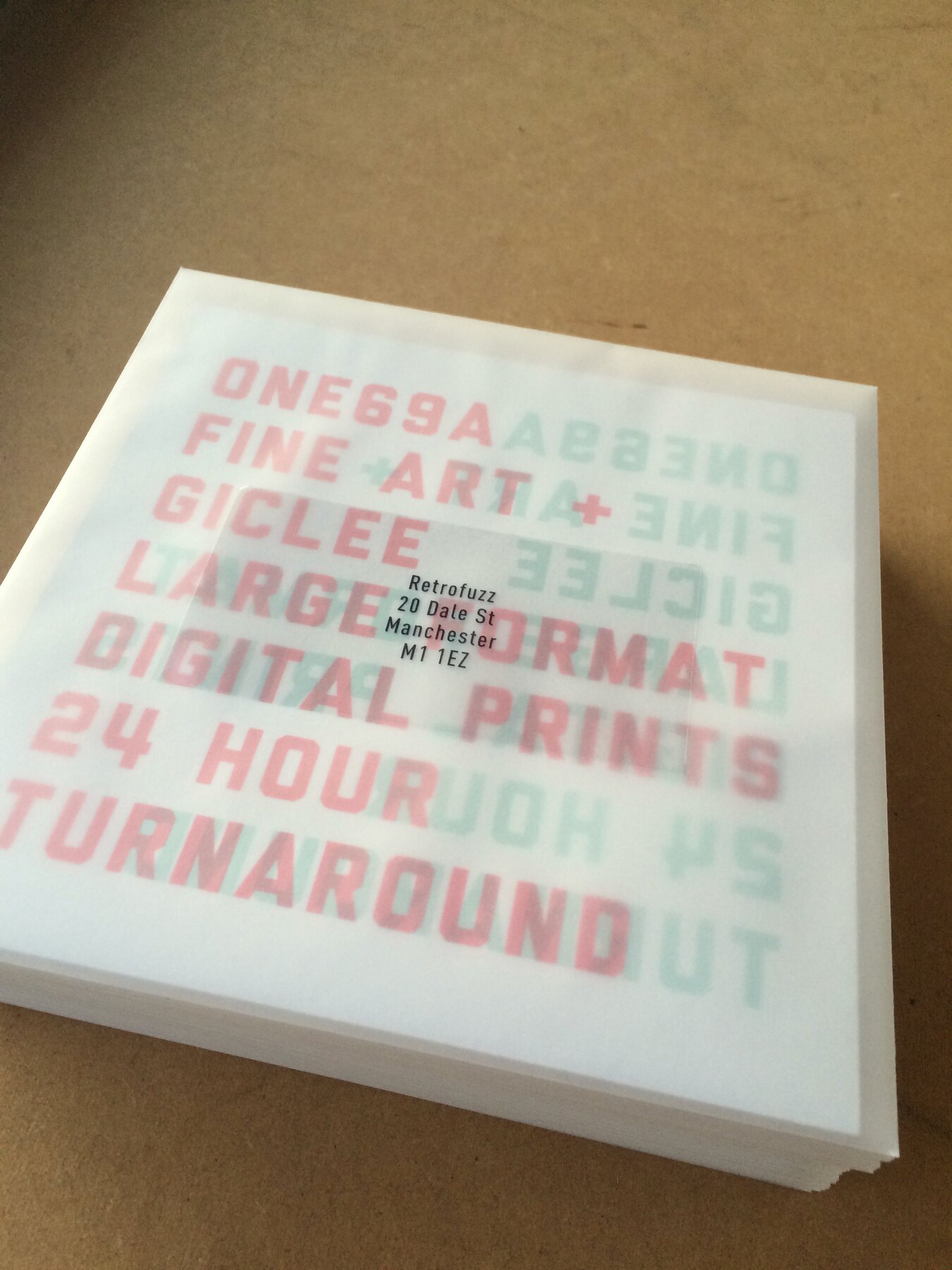 The large-format side, Moderate Studio journal, 2015