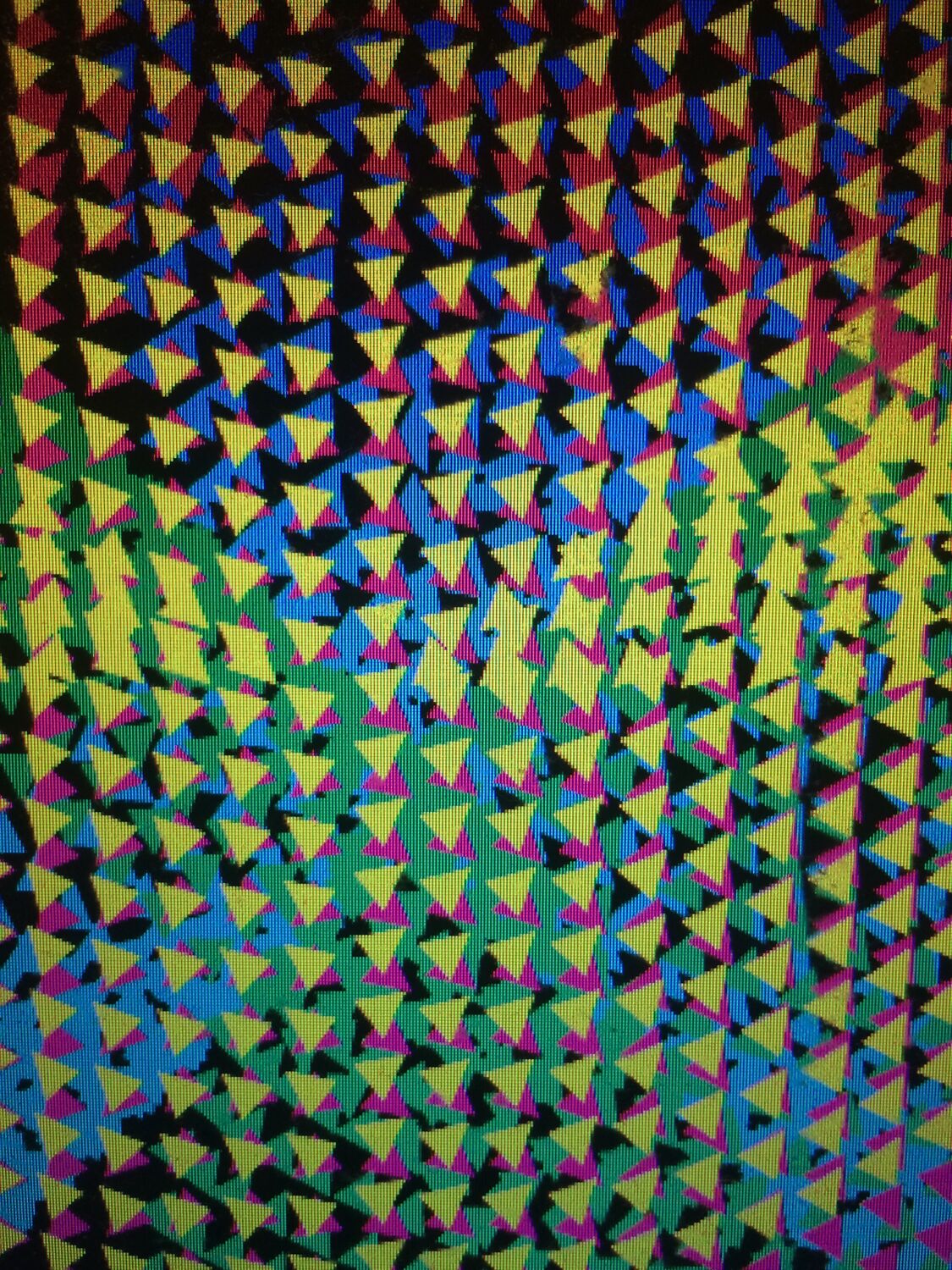 The PI3.14 op-art pattern in full colour