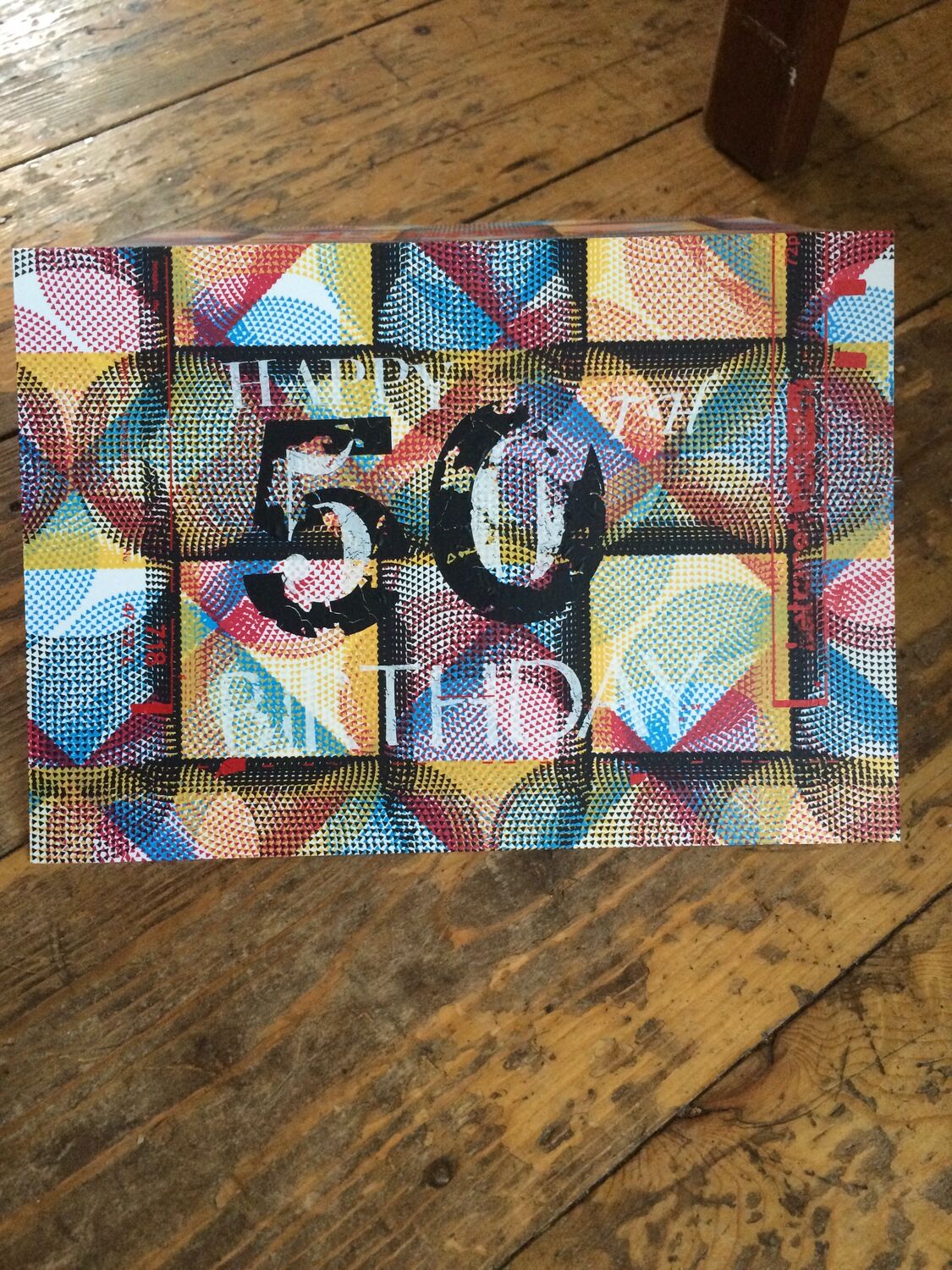 A card for my aunty, Moderate Studio journal, 2015