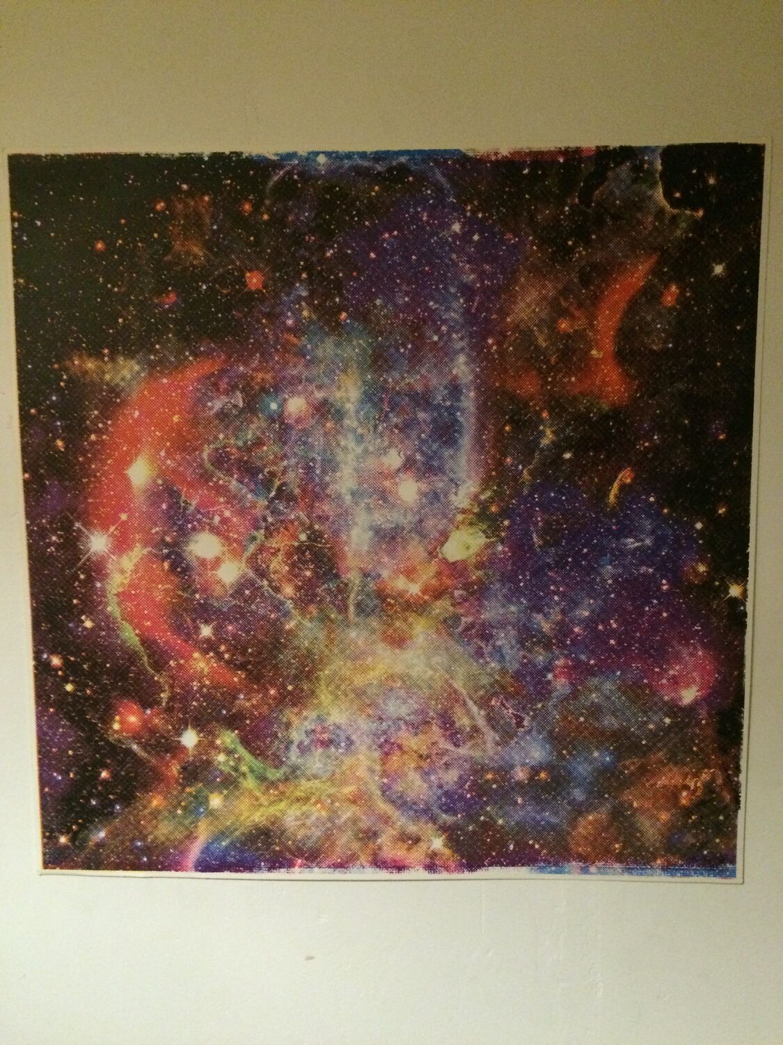 The universe in halftone