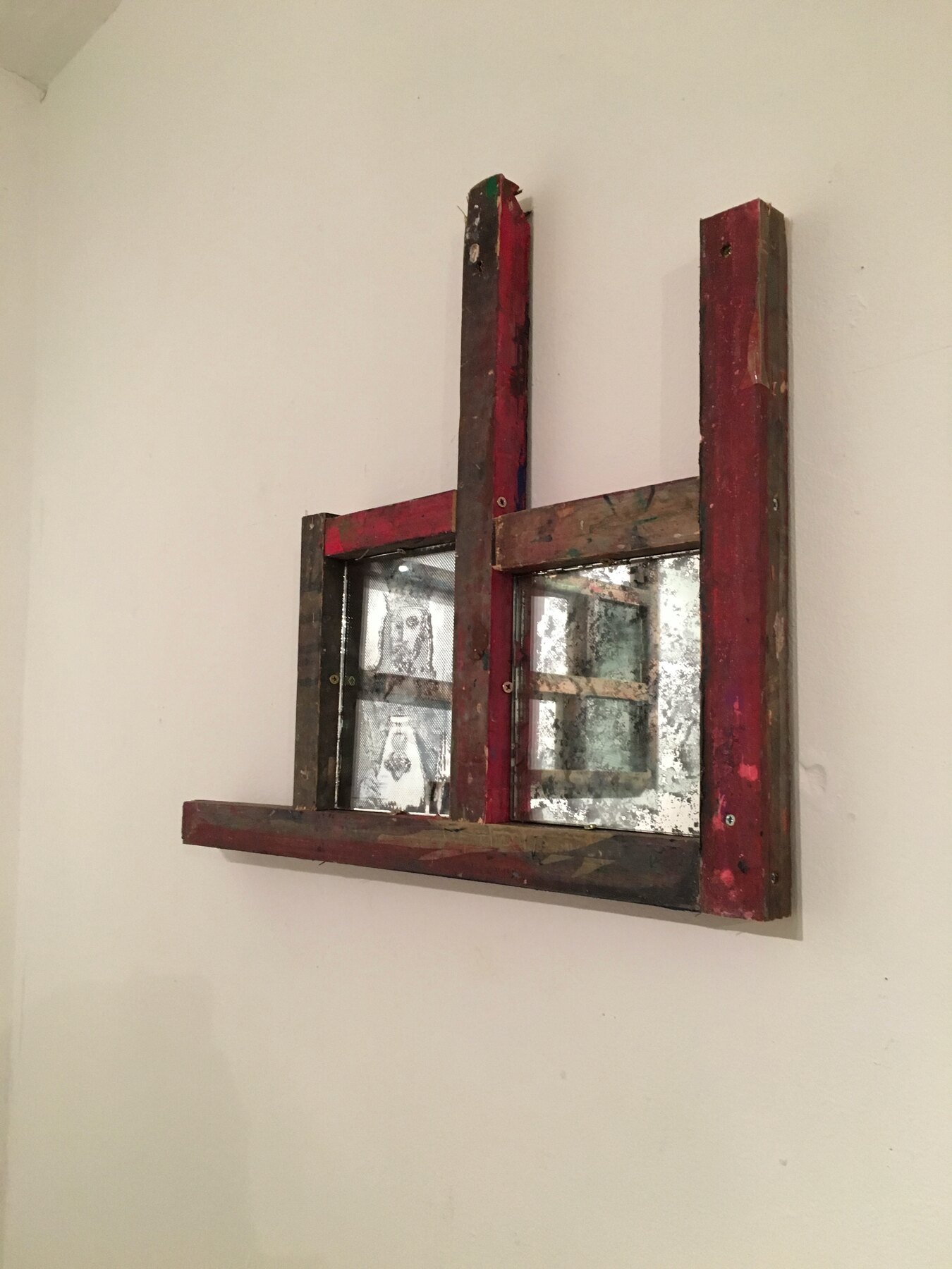 The first etched mirror tests, 2015