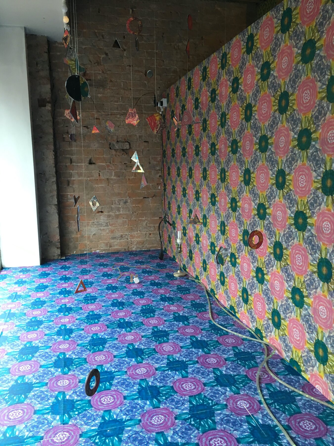 Papering the shop