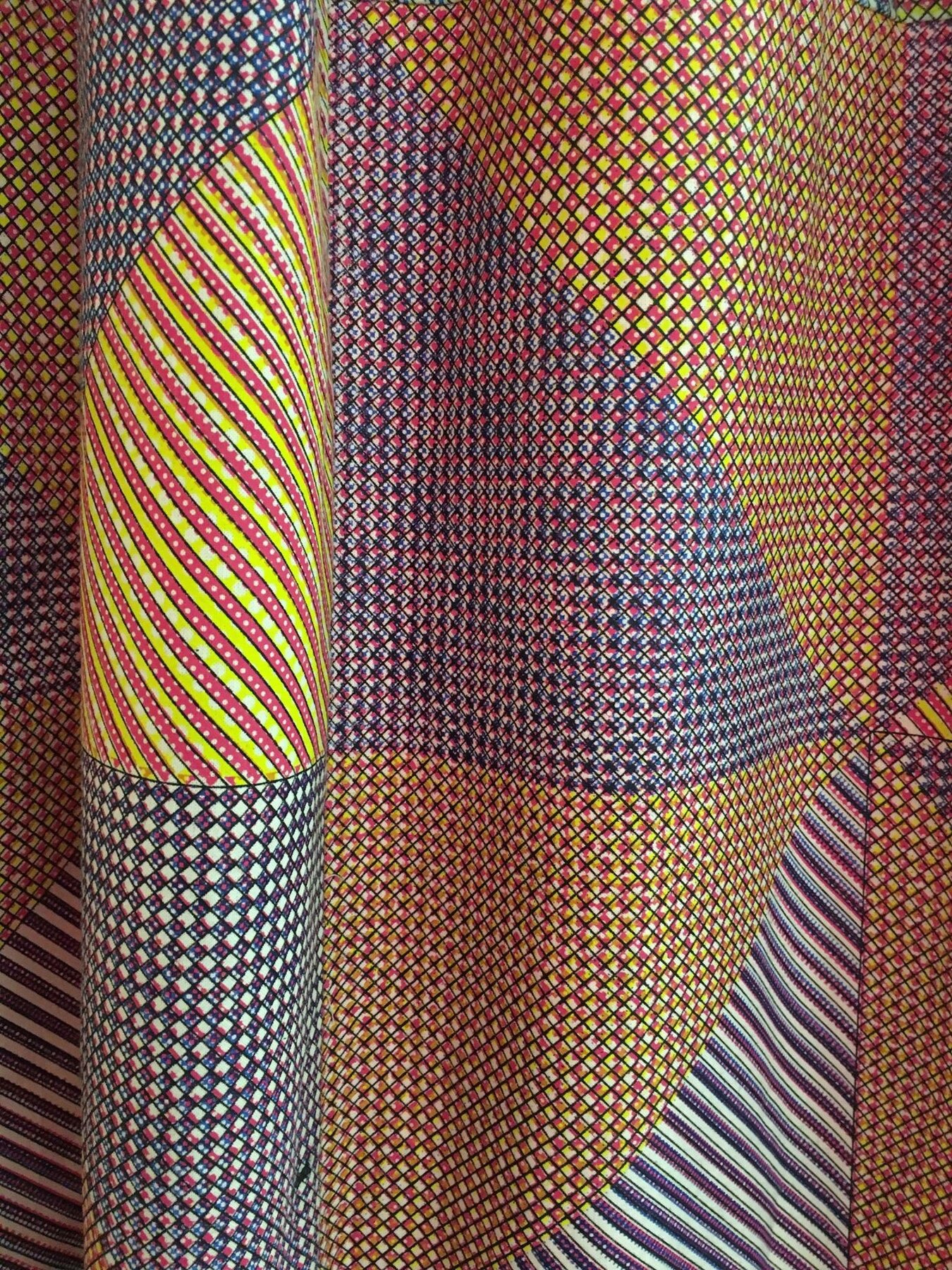 Curtains for the changing room, Moderate Studio journal, 2015