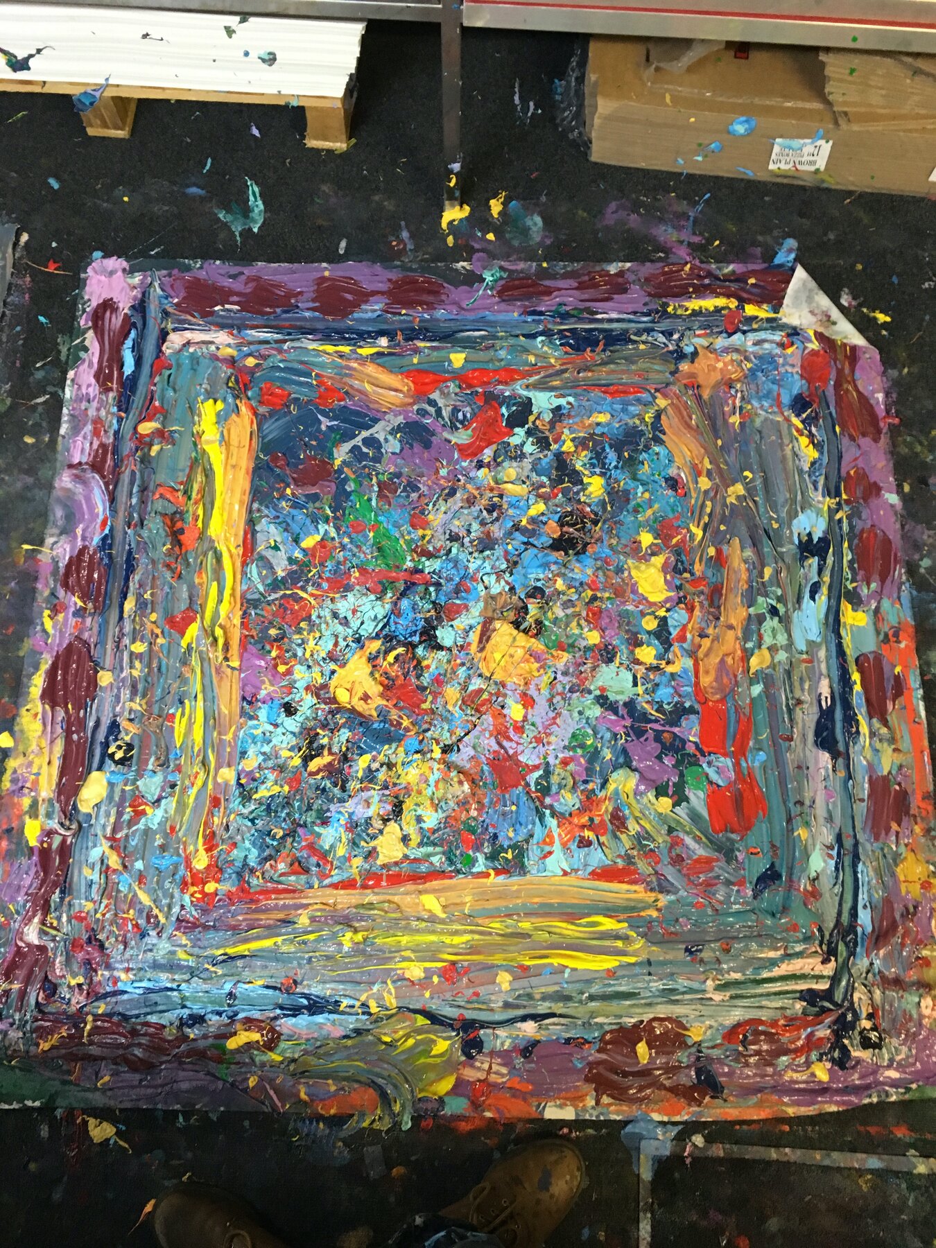 The night Bowie died, Moderate Studio journal, 2016