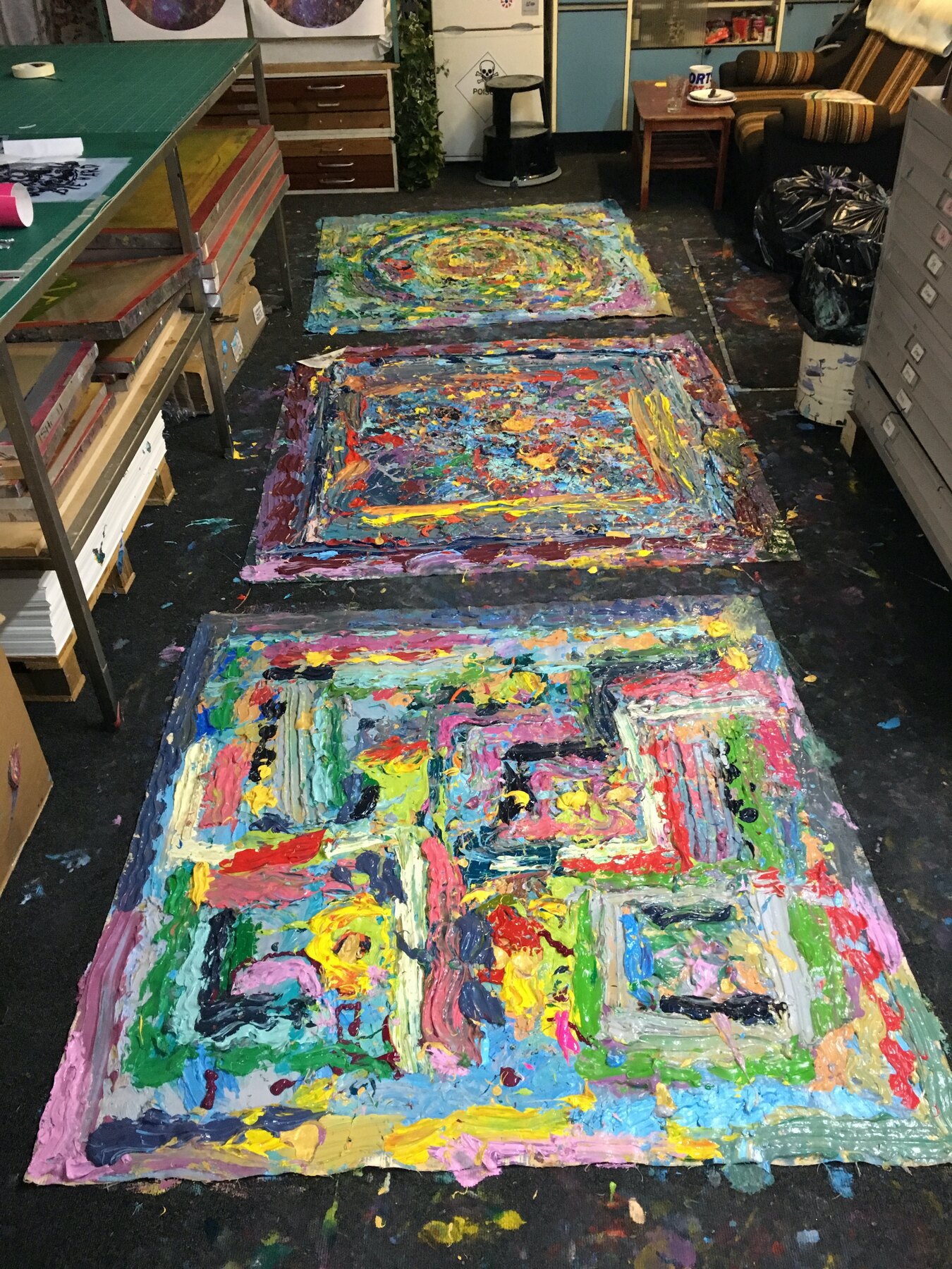 The night Bowie died, Moderate Studio journal, 2016