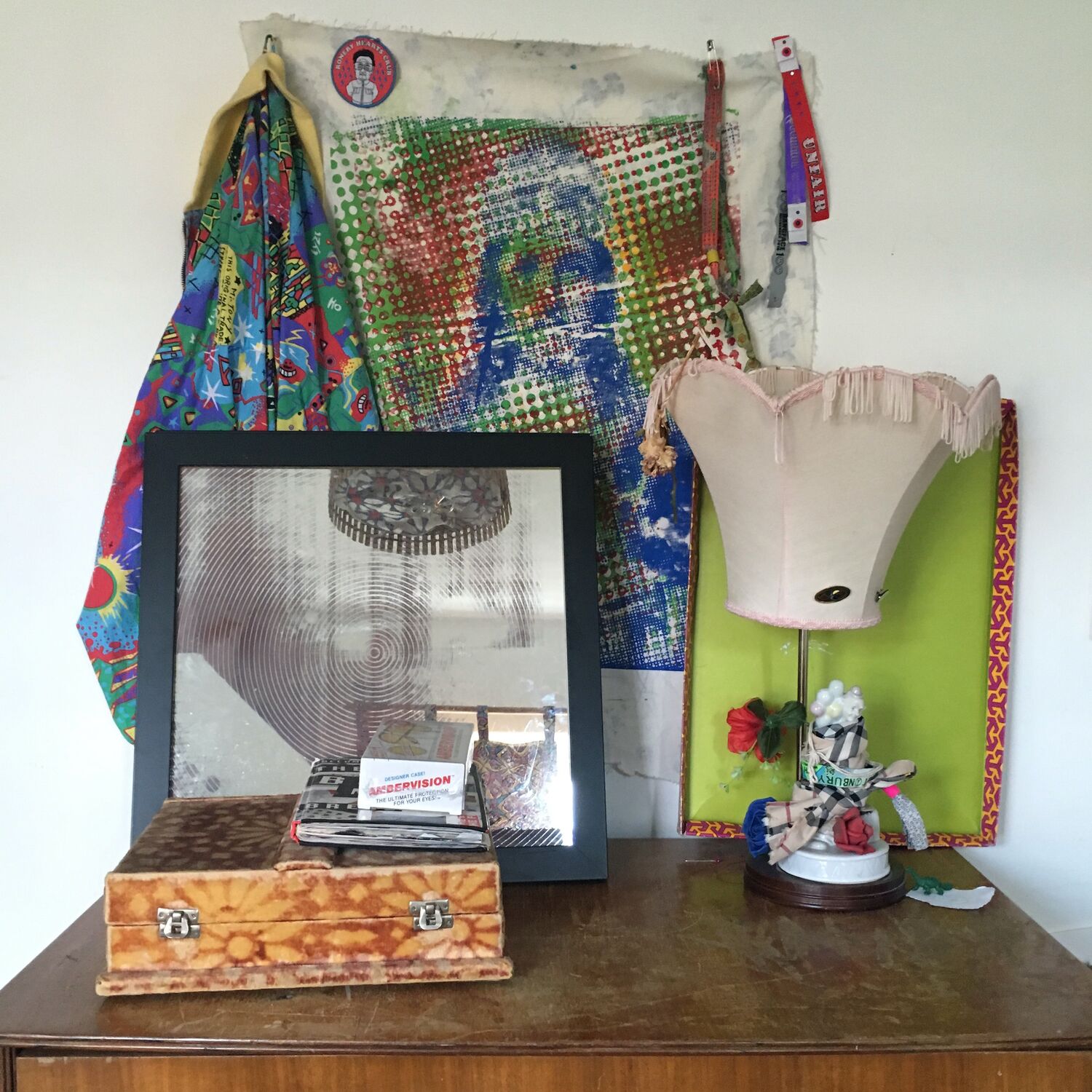 Artworks in the bedroom