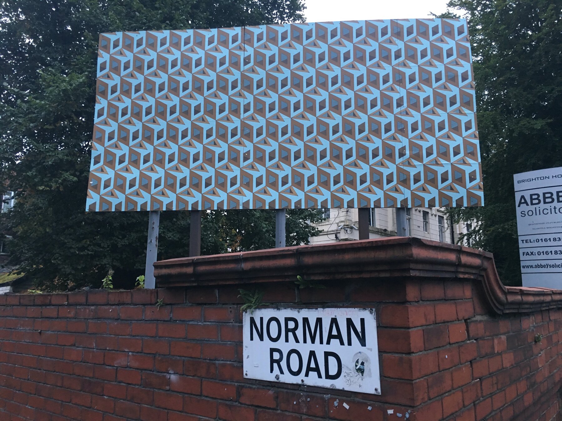 Install five: Norman Road, Moderate Studio journal, 2016