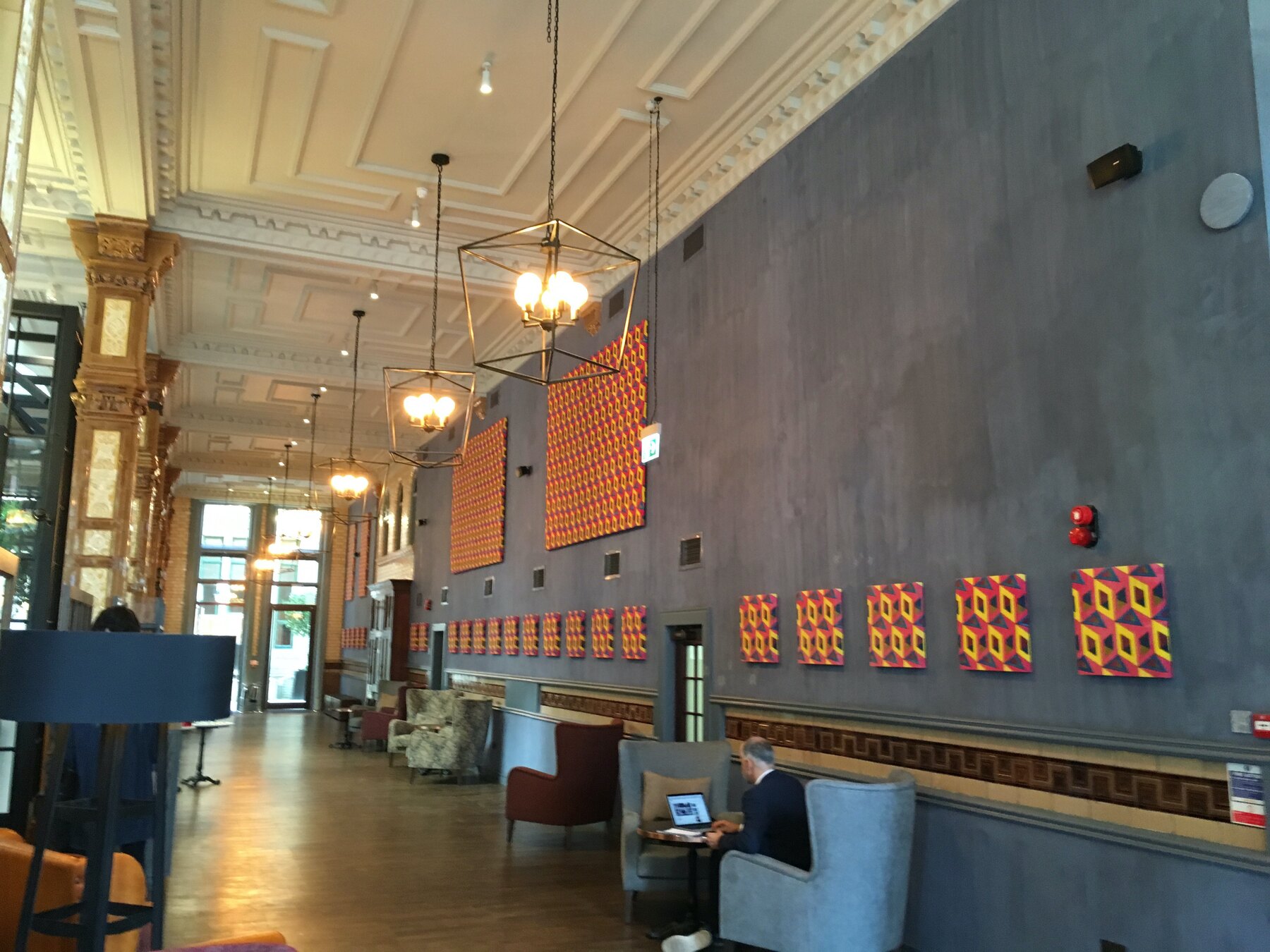 Hanging the bar, Moderate Studio journal, 2016