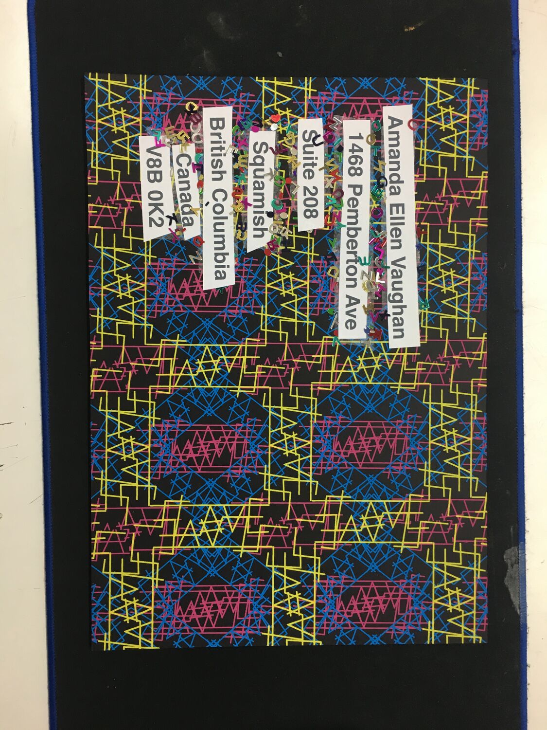 Postal Art, Moderate Studio journal, 2017