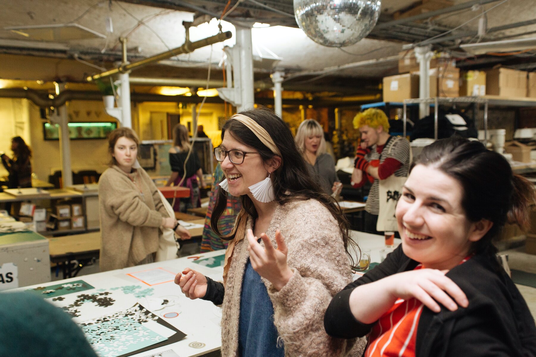 The open studio