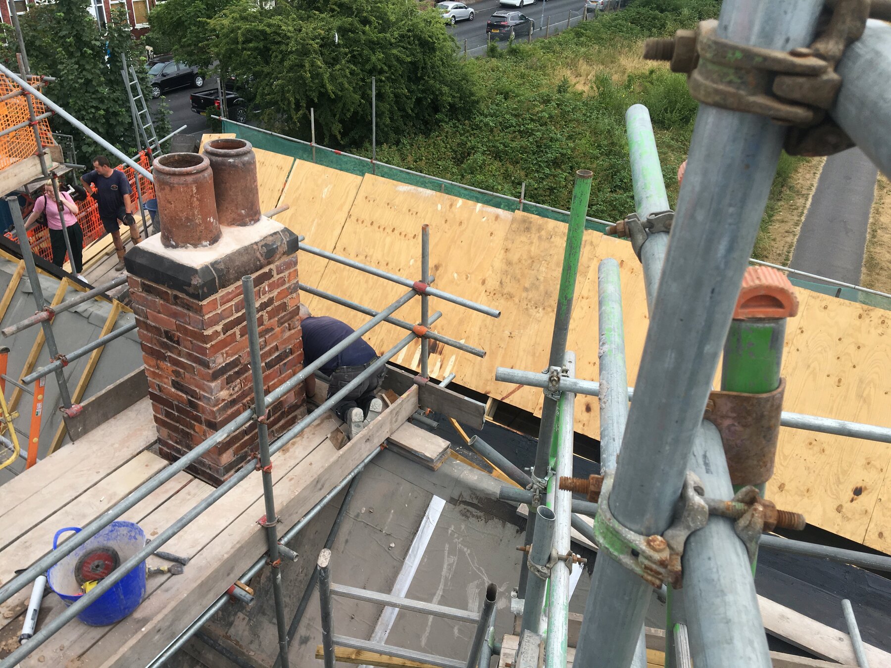 Roof works, Moderate Studio journal, 2018