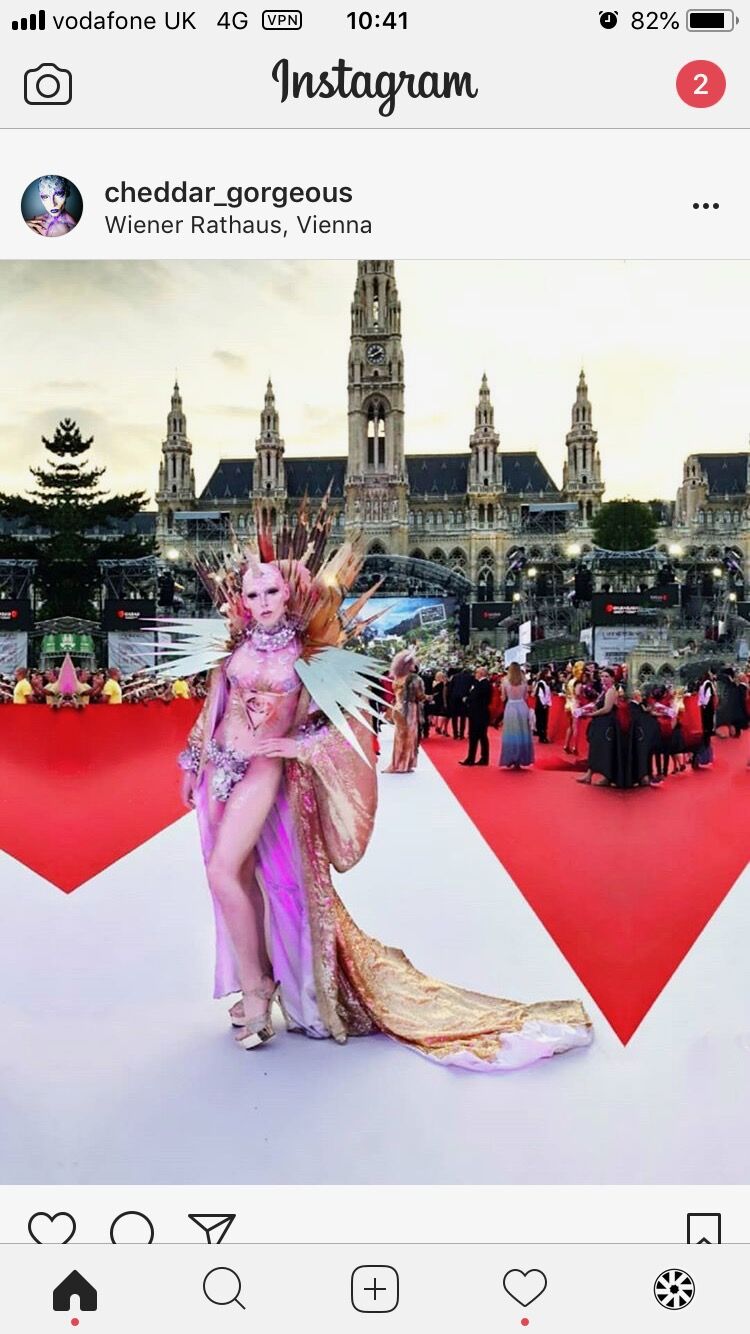 At the Life Ball, Moderate Studio journal, 2018