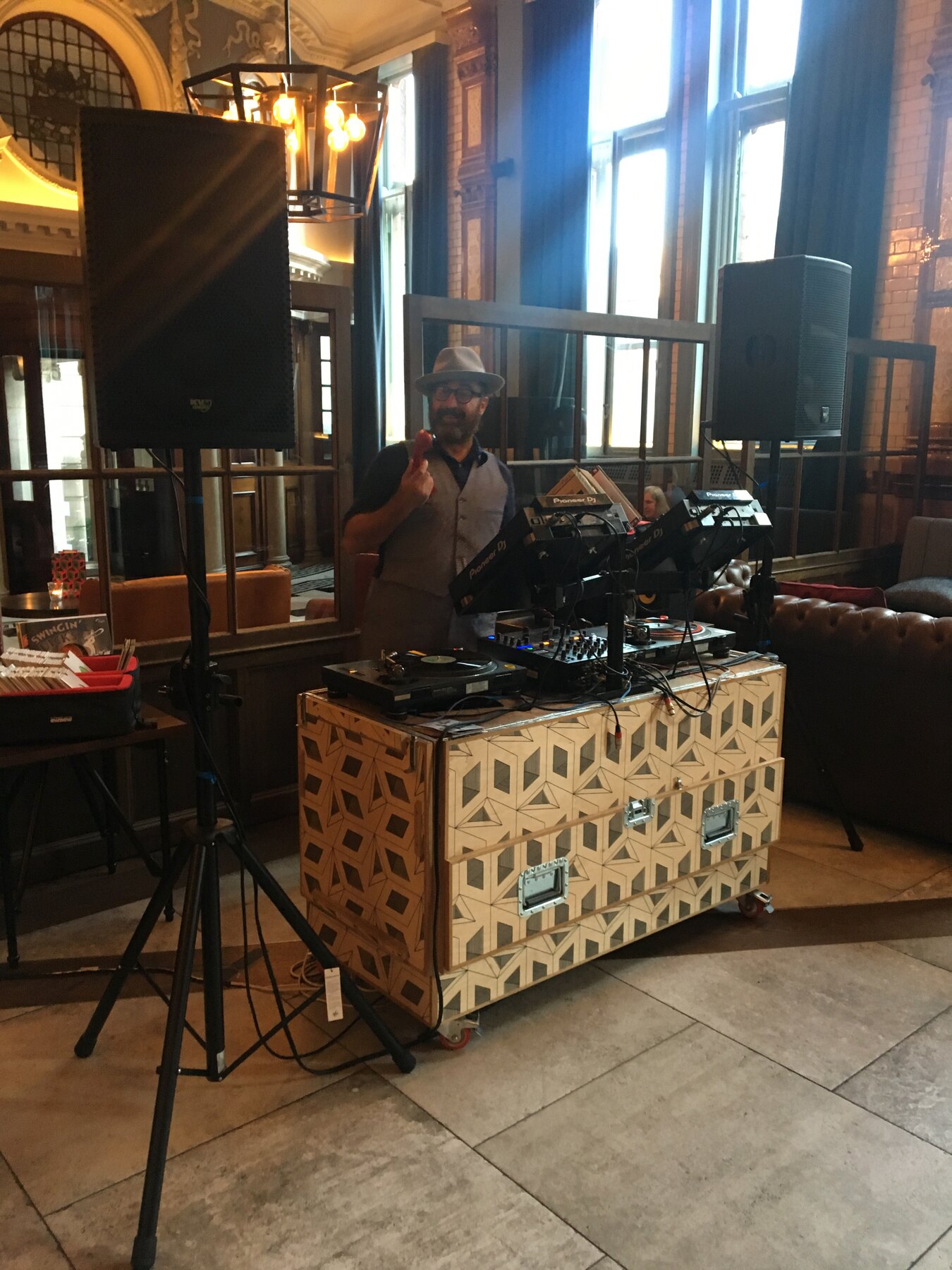 Menus, and a DJ booth, Moderate Studio journal, 2018
