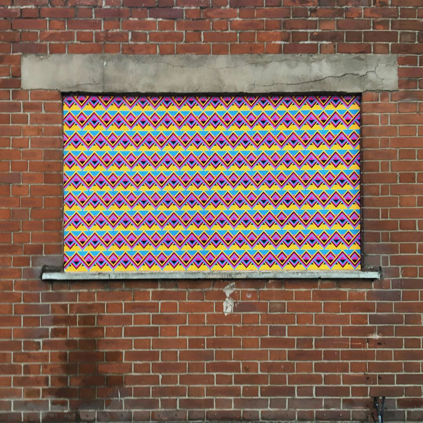 The pattern reaches Levenshulme, Moderate Studio journal, 2018
