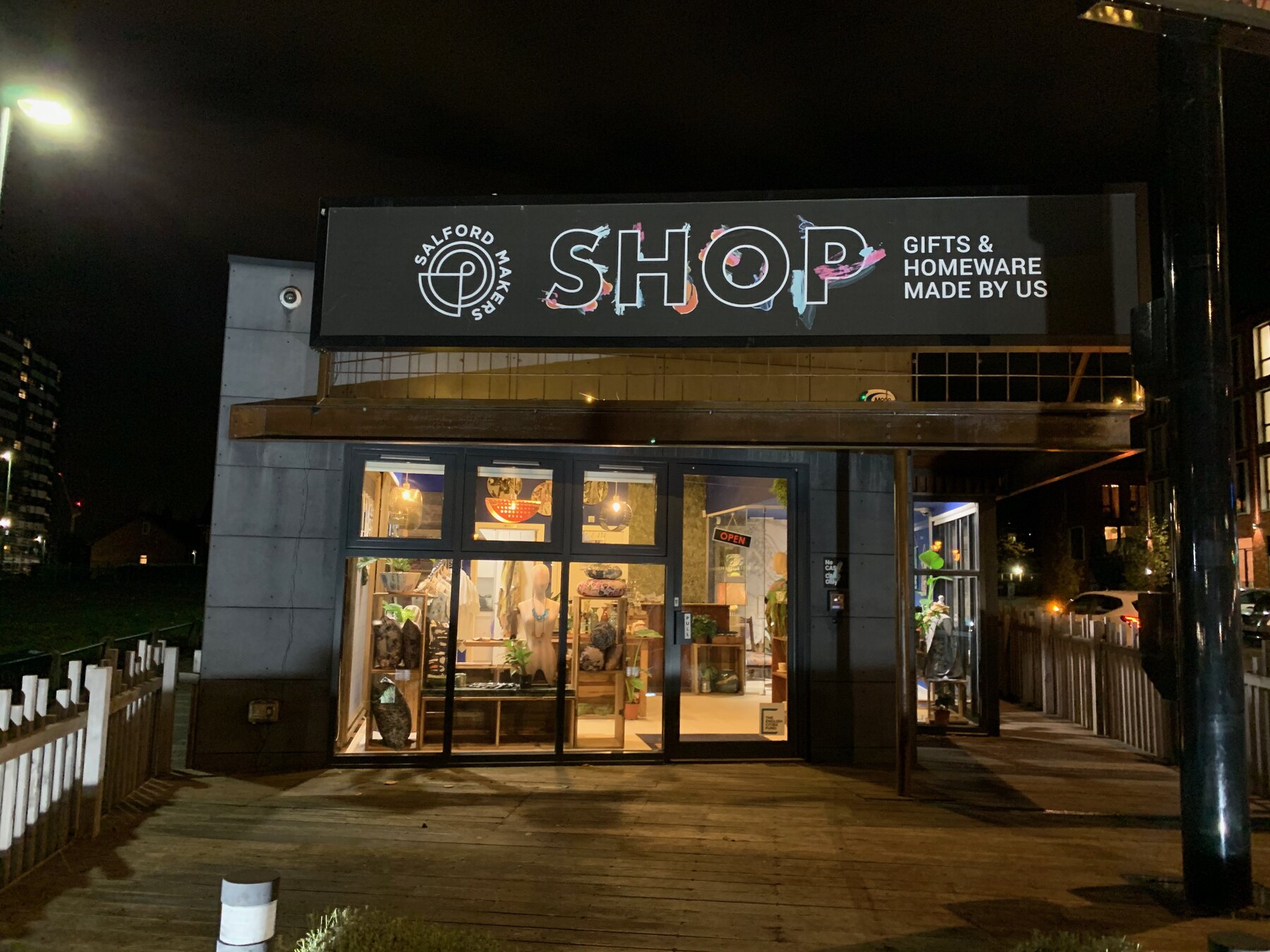 The Salford Makers shop, Moderate Studio journal, 2018