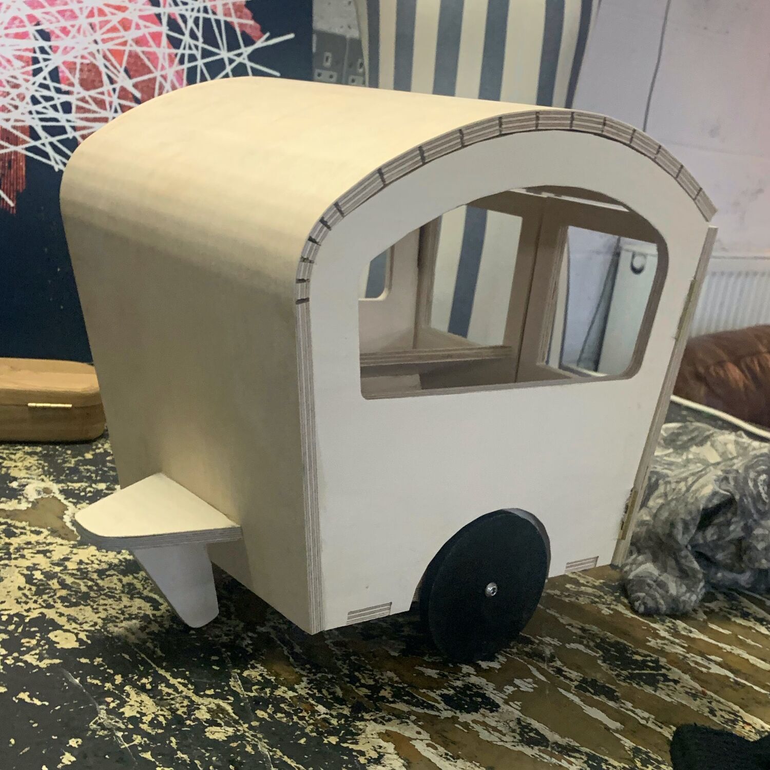 The M-Wagon maquette