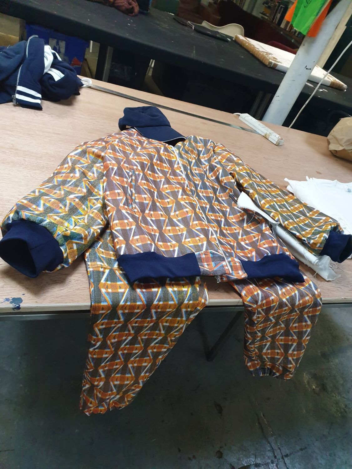 The Brexit tracksuit, Moderate Studio journal, 2020