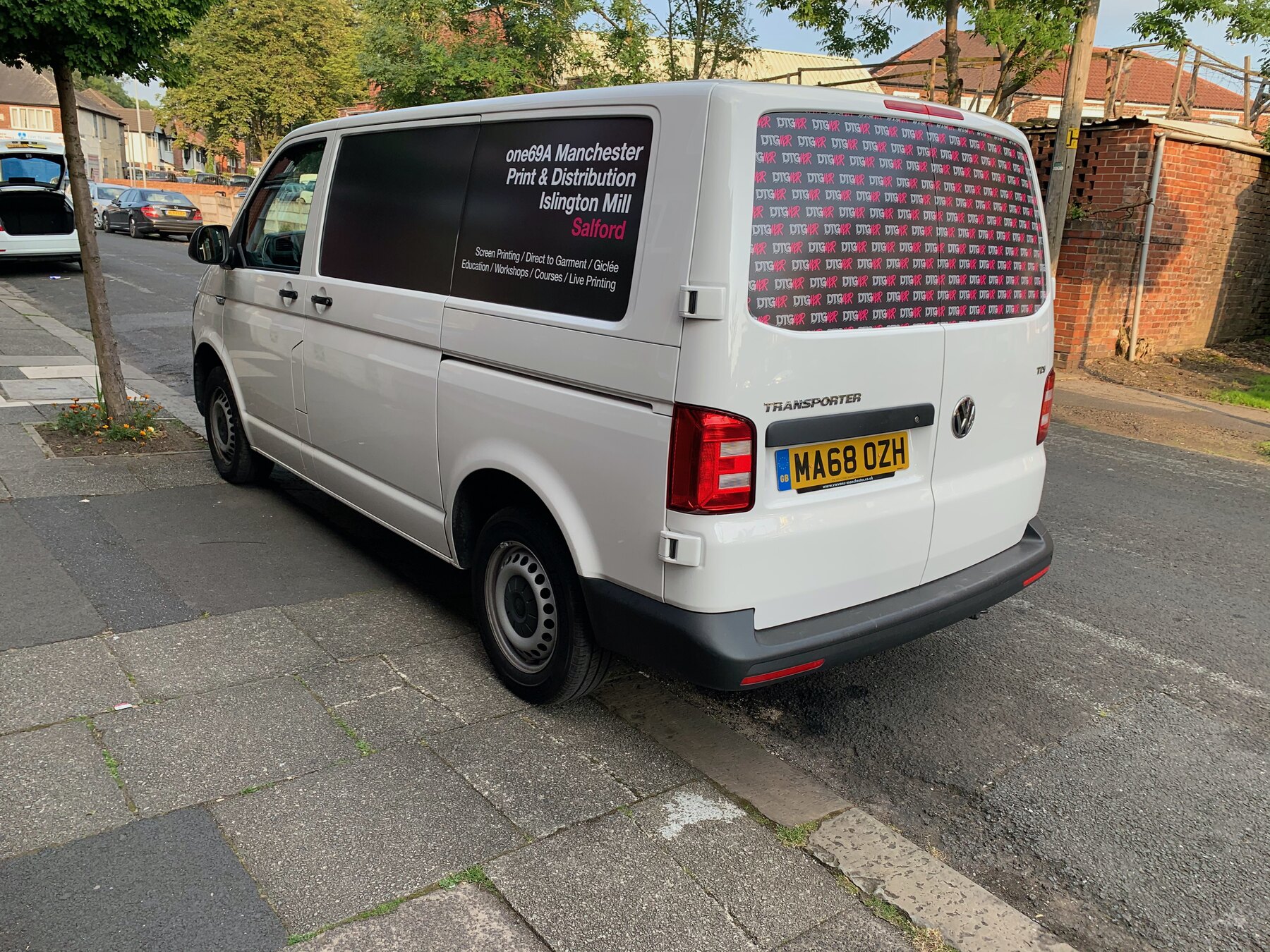 The van, Moderate Studio journal, 2020