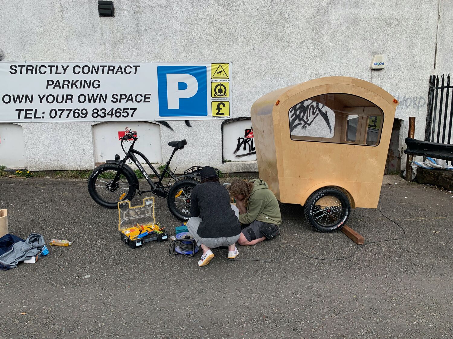 Testing the M-Wagon, Moderate Studio journal, 2021
