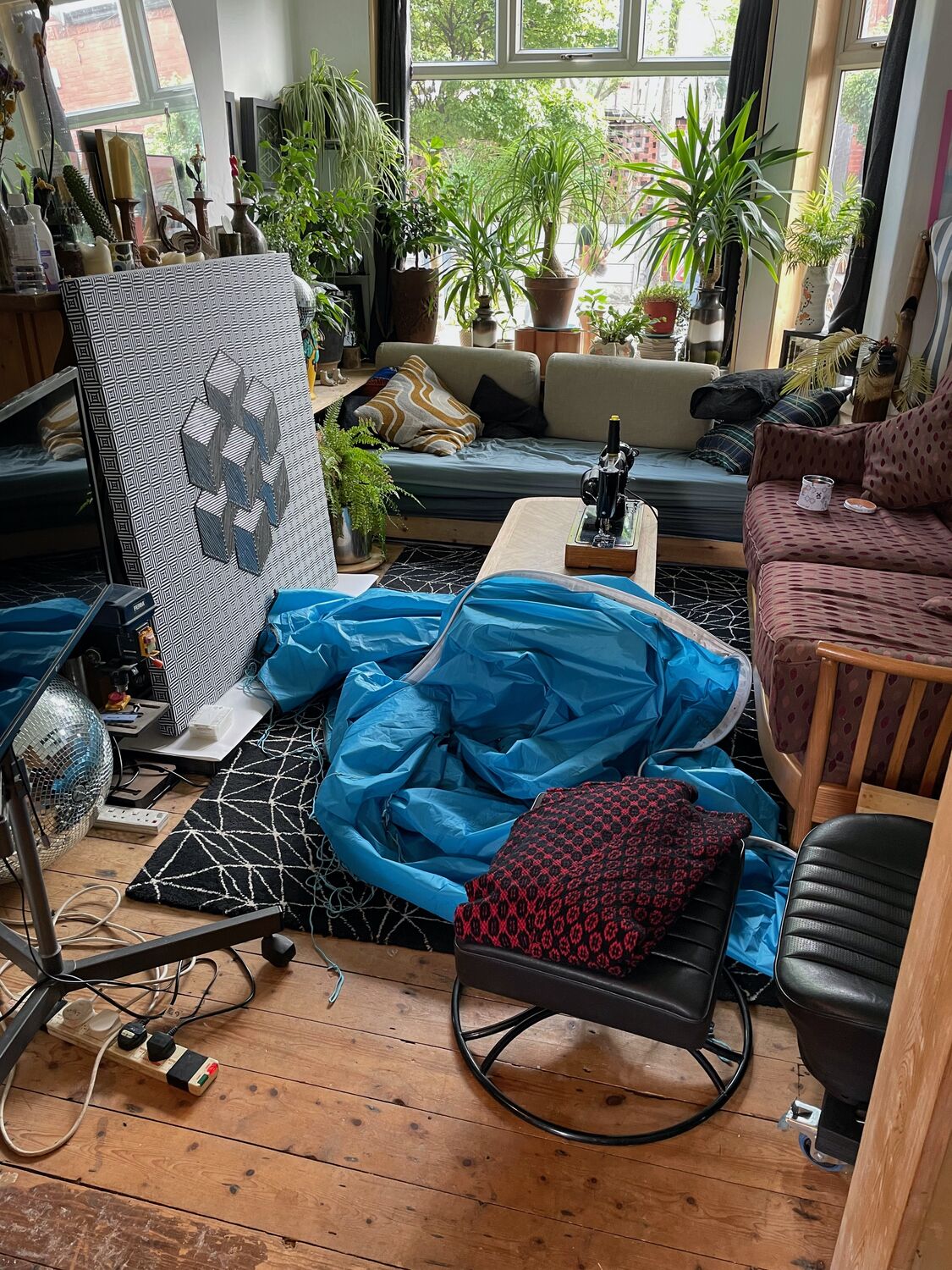 Making the Haunt piece, Moderate Studio journal, 2021