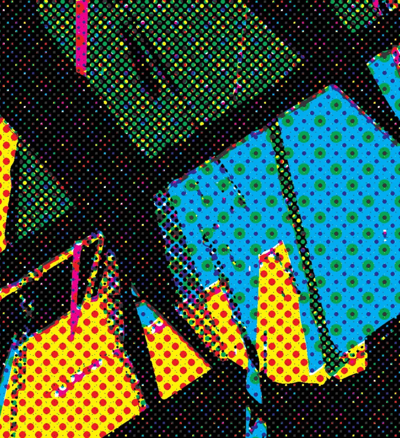 Glitch artwork, Moderate Studio journal, 2022