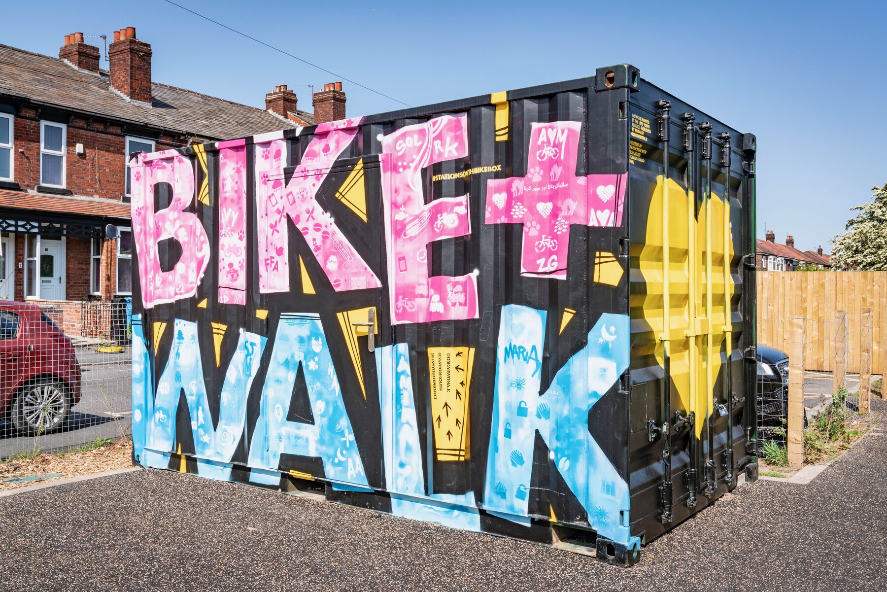 The greenway and the murals, Moderate Studio journal, 2023