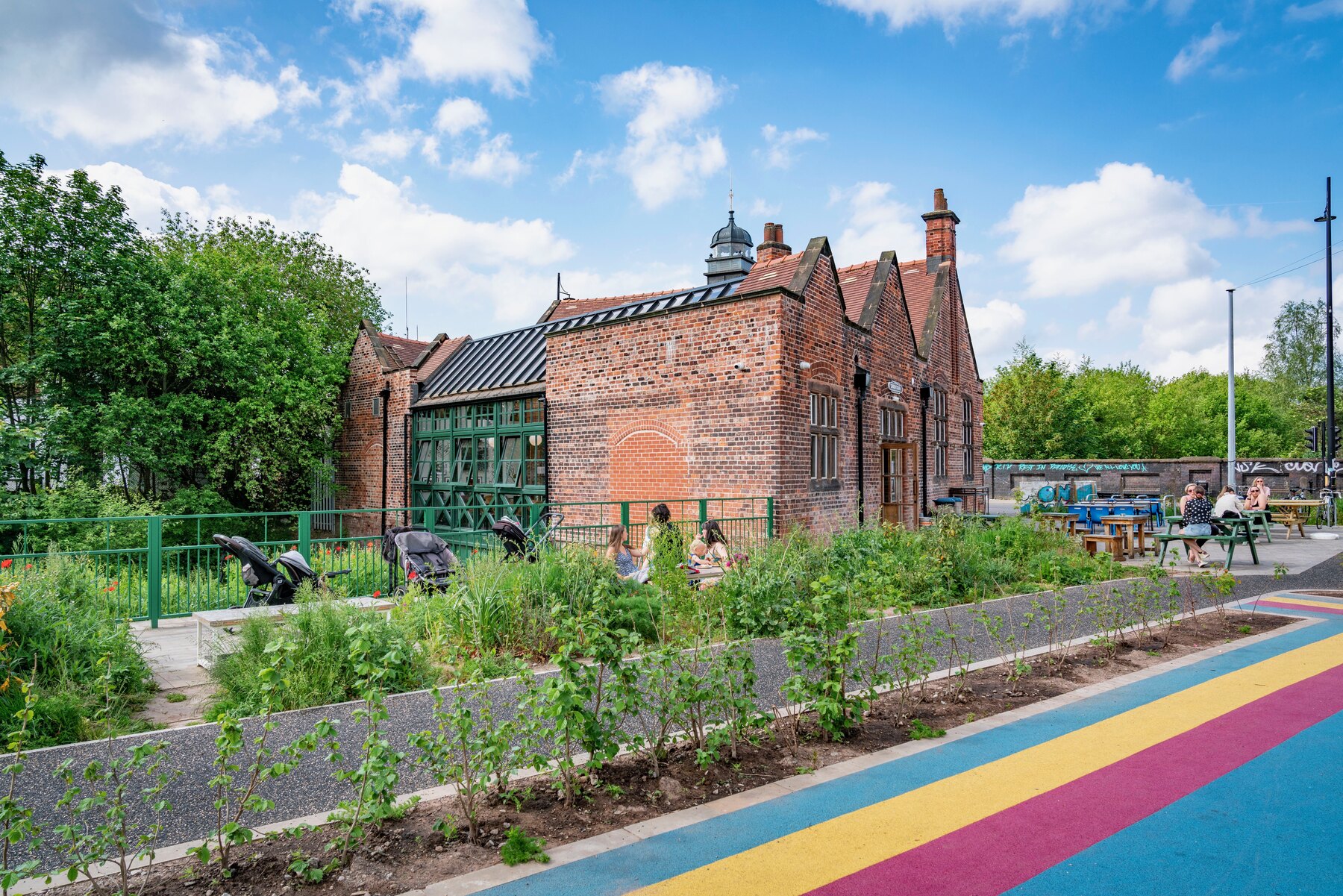 The greenway and the murals, Moderate Studio journal, 2023