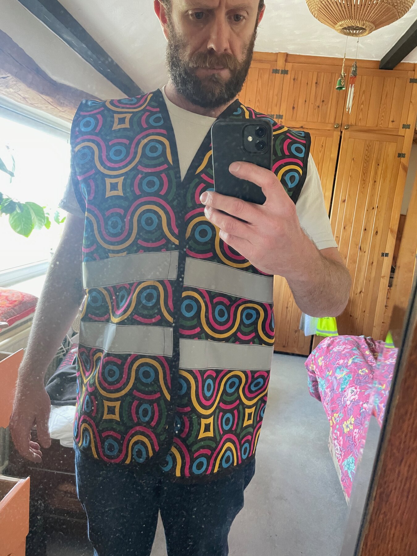 Tabards for the volunteers, Moderate Studio journal, 2023