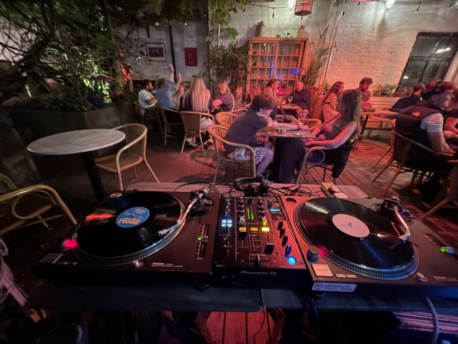 A vinyl session in Knutsford