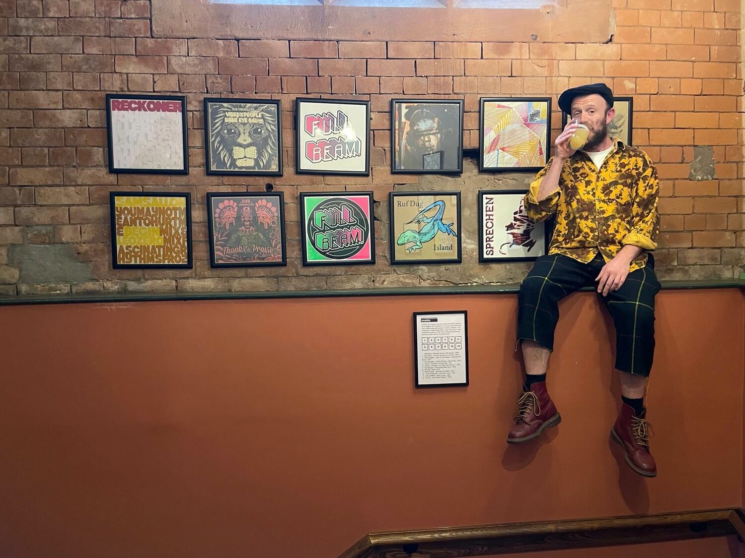 The record sleeve show, Moderate Studio journal, 2024