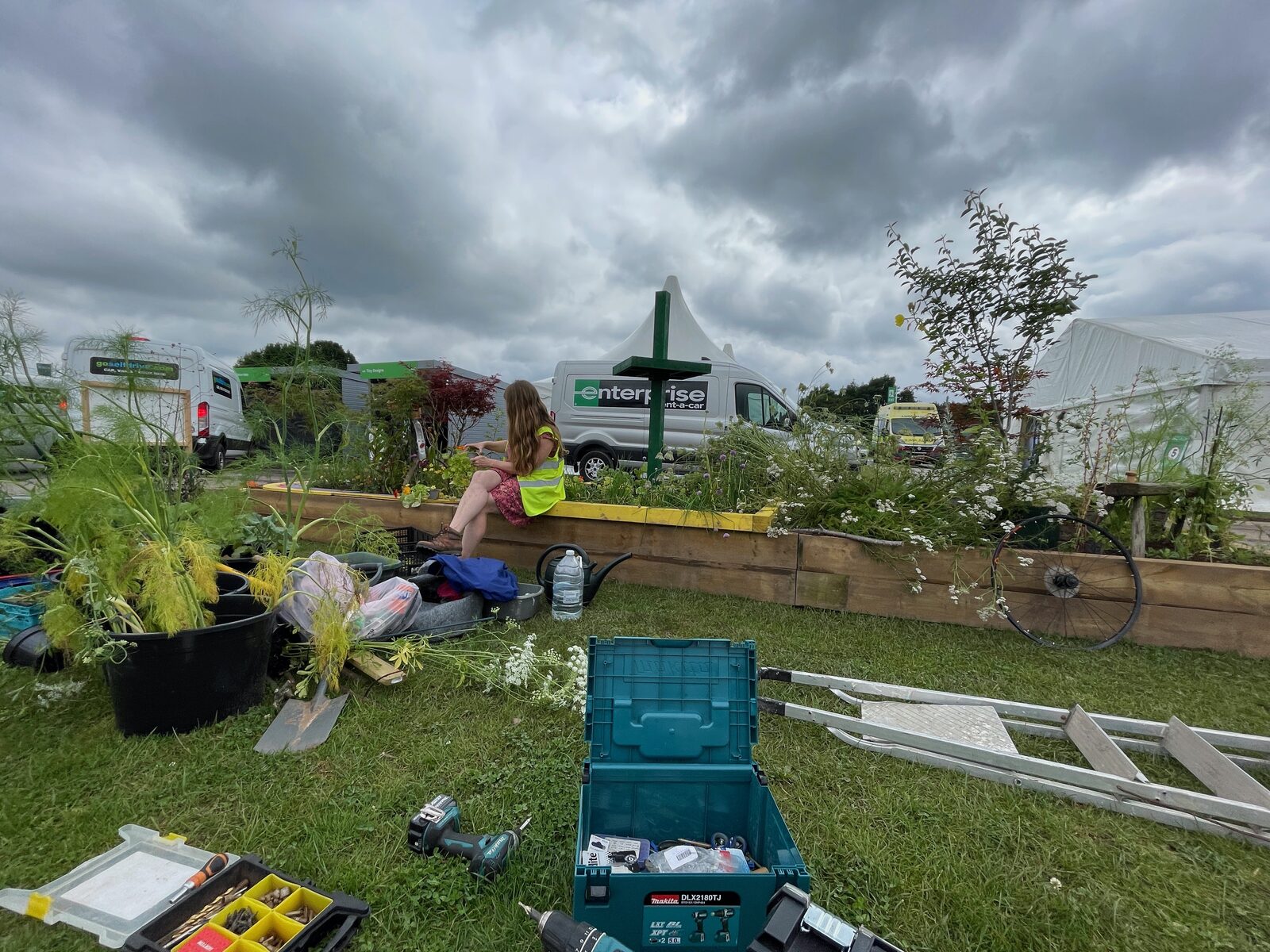 Station South garden at the RHS Flower Show, Tatton Park, 2024