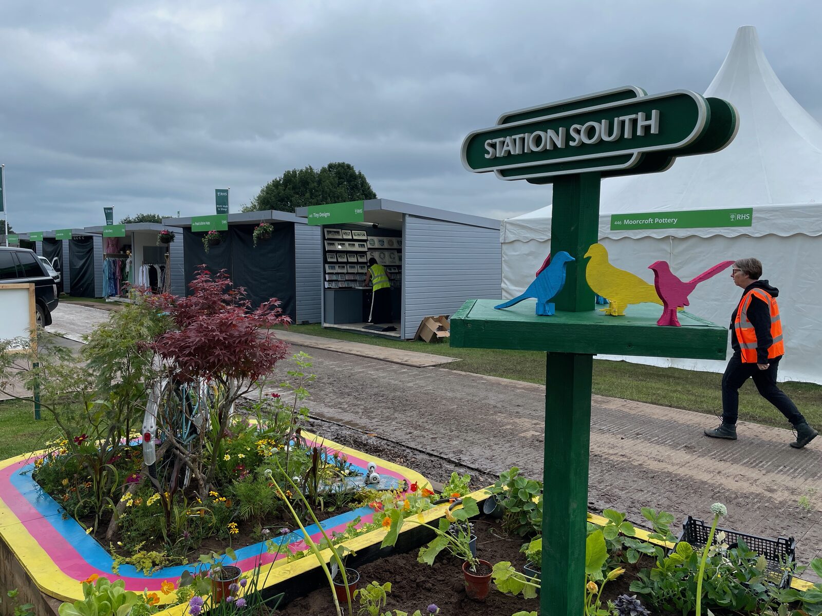 Station South garden at the RHS Flower Show, Tatton Park, 2024