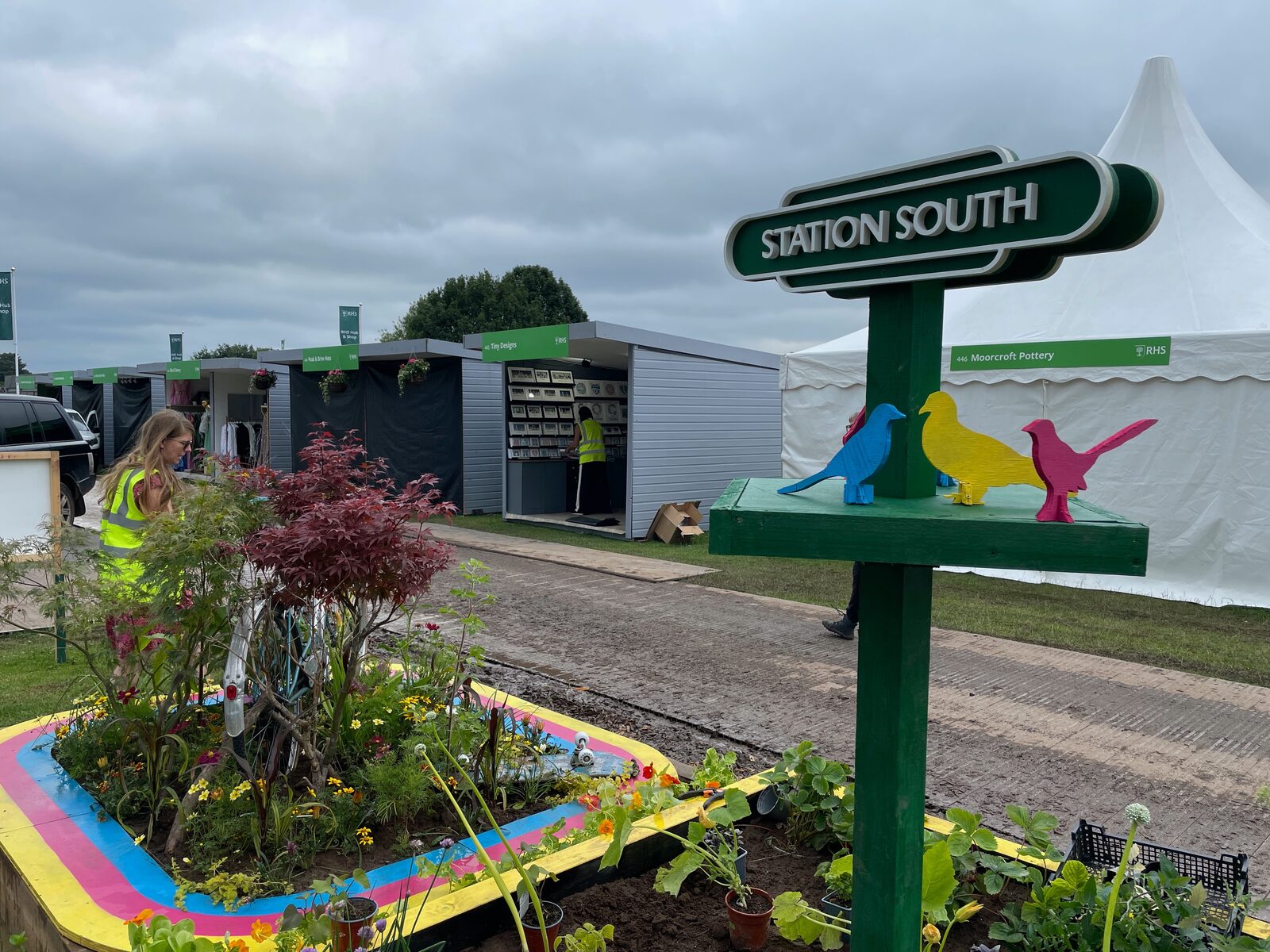 Station South garden at the RHS Flower Show, Tatton Park, 2024