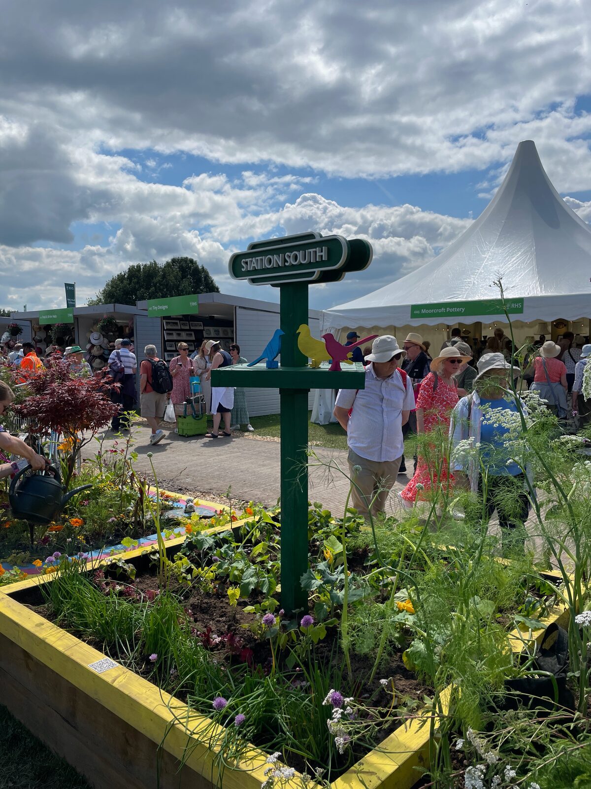 Station South garden at the RHS Flower Show, Tatton Park, 2024