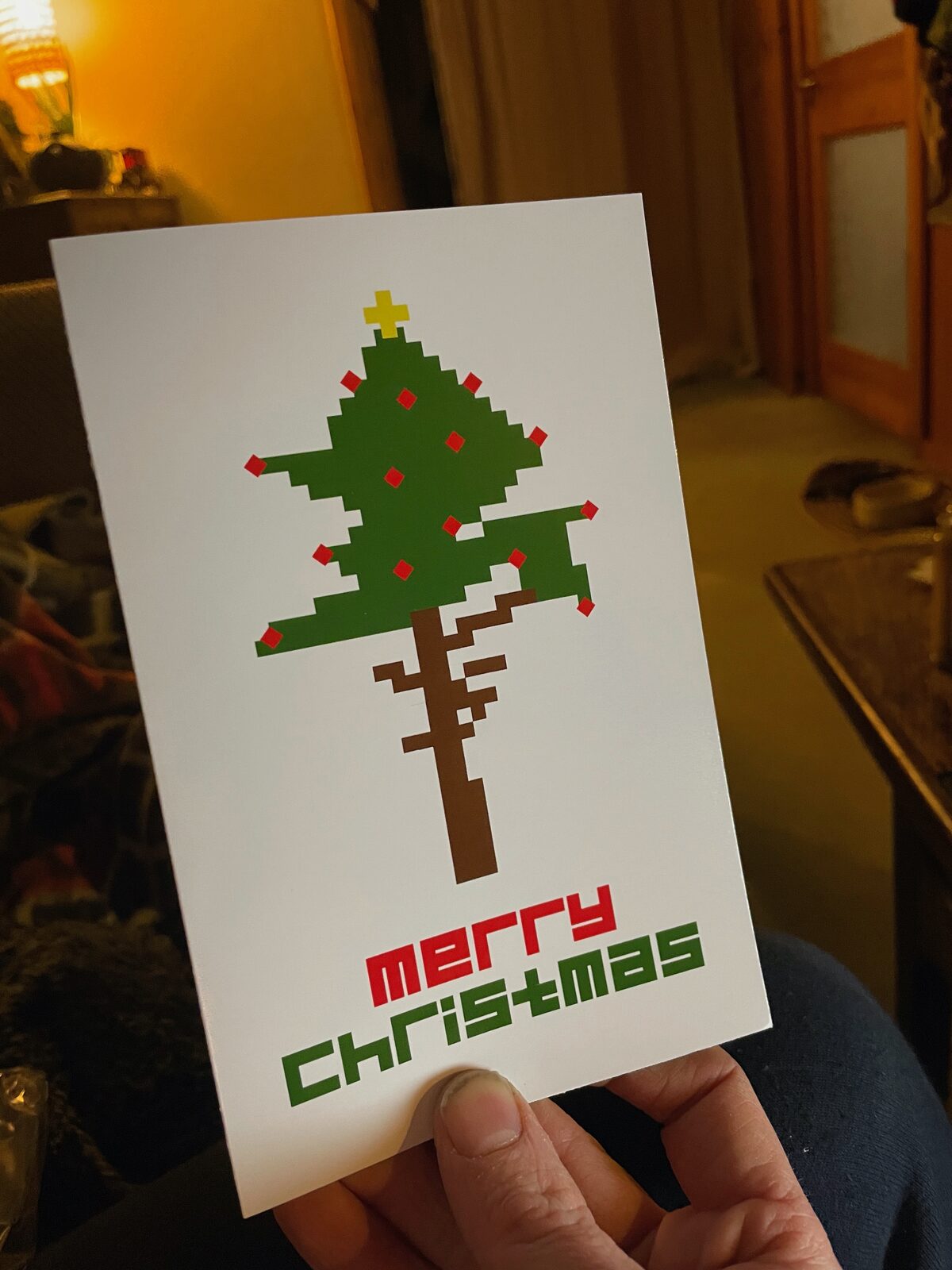 Stupid tree Christmas cards